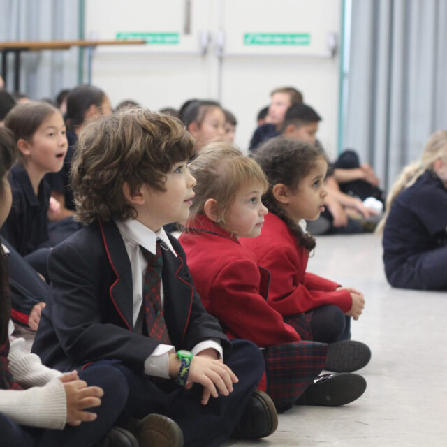 Kindergarden learning music at school - McDonald College of Performing Arts