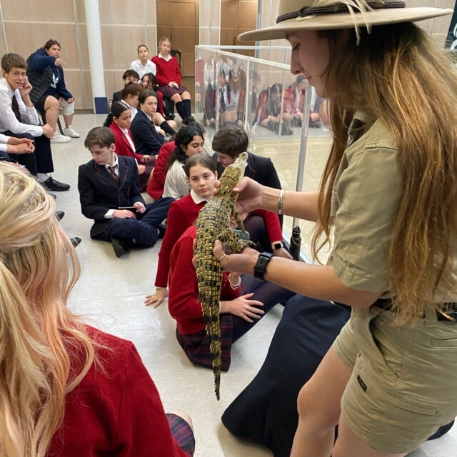 Science week - students learn about conservation and the environment in biology