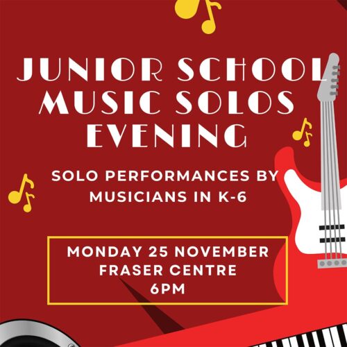 Junior School Music Solo Evening